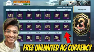 😍FREE 20000 AG CURRENCY IN BGMI & PUBG MOBILE - UNLIMITED FREE AG CURRENCY@ParasOfficialYT