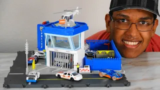 New 2022 Matchbox Action Drivers Police Station Dispatch, Land The Helicopter & Dispatch The Cars