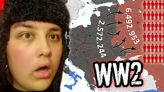 Russian Reacts To "World War II Every Day With Army Sizes"