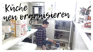 💪 KÜCHE NEU ORGANISIEREN und AUSMISTEN 👈 I NICHT verzagen NEUES wagen I Alenas Momlife