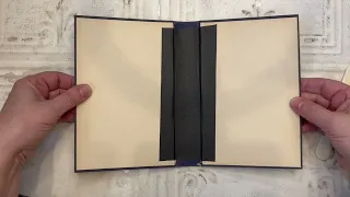 Tutorial for Binding Journal Pages Into an Old Book Cover