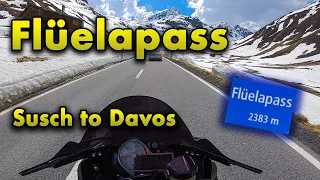 Swiss Alps | Flüelapass | Susch to Davos | Mountain Pass | S1000RR