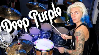 Kyle Brian - Deep Purple - Highway Star (Drum Cover)