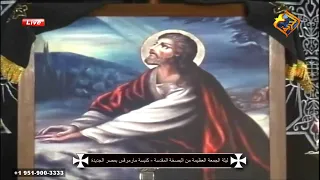 البث ليلة الجمعة العظيمة من صلوات البصخة المقدسة من كنيسة القديس العظيم مارمرقس بمصر الجديدة 2019