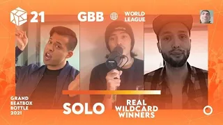 The REAL Solo Wildcard Winners Announcement | GBB21: WORLD LEAGUE