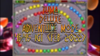 Zuma Deluxe (2003) | Adventure Mode [46:45 IGT] (Feb 2022)