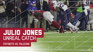 Julio Jones Unreal Sideline Catch! | Patriots vs. Falcons | Super Bowl LI Highlights