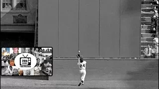 Willie Mays makes ‘The Catch’ in the 1954 World Series