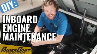 How to perform basic maintenance on a 7.4 L MPI inboard | My Boat DIY