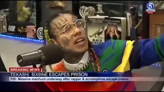 *BREAKING* Tekashi69 escaped from prison! *footage of escape*