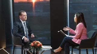 Интервью Дмитрия Медведева телеканалу Euronews