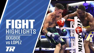 Relive The Unbelievable Punches from Isaac Dogboe & Lopez | 2021 Fight of the Year | FIGHT HIGHLIGHT