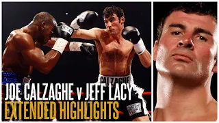 JOE CALZAGHE v JEFF LACY (EXT. HIGHLIGHTS) | WORLD SUPER MIDDLEWEIGHT TITLE | THE QUEENSBERRY VAULT