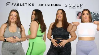 Mid to Plus Size 14-16 Activewear Try On Haul | Fabletics, M&S, Sculpt Activewear, Just Strong