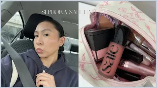 i bought my whole sephora wishlist! *trying viral products*