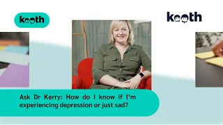 Ask Dr Kerry: how do i know if i'm experiencing #depression or just #sad?