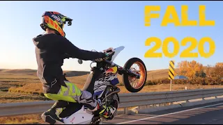 Last warm days - FALL 2020 / KTM Exc 530 Supermoto