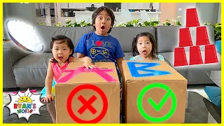 Don't Choose the wrong MYSTERY box challenge!!!