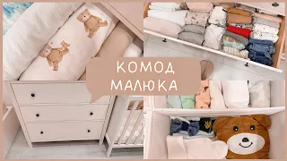 Організація дитячого комоду 🧸 Зберігання речей малюка