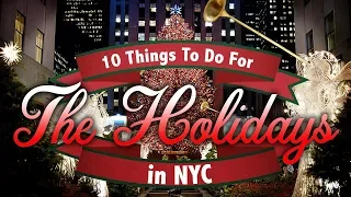 CHRISTMAS in NYC- 10 MUST DO Activities For The Holidays !🎄(5th Avenue, Rockefeller Center, & More)