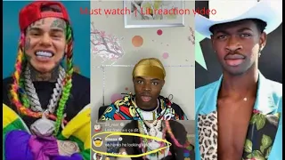 LiL Nas X EXPOS3S 6ix9ine for flirting with him | REACTION