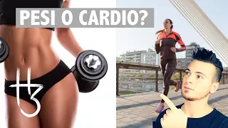 DIMAGRIRE: Meglio Cardio o Pesi?