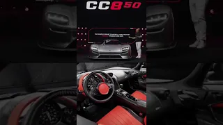 The Koenigsegg CC850 will let you pick between manual or automatic