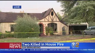 2 Killed In San Bernardino House Fire