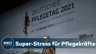 TAG DER PFLEGE: Viele Pflegekräfte klagen über extreme Arbeitsbelastung