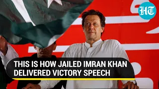 'London Plan Failed': Imprisoned Imran Khan Claims Victory After Nawaz Sharif | Pak Polls