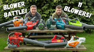 We test 11 Handheld Leaf Blowers - Which One Would You Choose?