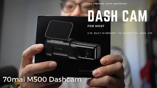 70mai M500 Dash Cam Unboxing, Setup and First Impressions Review