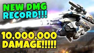 OMG! 10,000,000 DMG My New Damage Record War Robots MK3 Gameplay WR