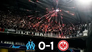 OM 0-1 Francfort • Le CHAOS dans les tribunes du Stade Vélodrome • HD