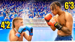 BABY GRONK VS ELI MACK BOXING MATCH!!! (CRAZY ENDING)