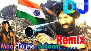 Maa Tujhe Salaam DJ remix vibration song Desh Bhakti song