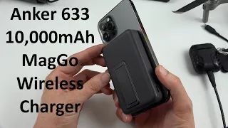 Anker 633 Magnetic 10,000mAh MagGo Wireless Battery Charger
