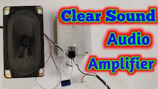 LM7805 IC amplifier.... How to make audio amplifier using Lm7805 IC. ||Home Electronics ||