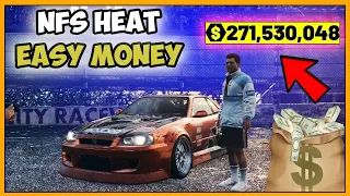 NFS Heat EASY MONEY BEGINNER | NO GLITCH (2021) - FAST MONEY METHOD