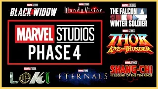 Marvel PHASE 4 Release Titles Announcement! (2020-2021) SDCC