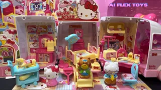 15 Minutes Satisfying with Unboxing Hello Kitty Rescue Ambulance Toys | ASMR