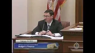 02/19/13 Metro Council Budget & Finance Committee Meeting