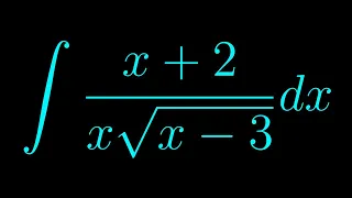 Integral of (x+2)/(x*sqrt(x-3))
