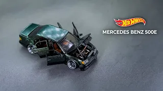 Mercedes Benz 500E Hot wheels Custom | Full Openable