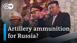 Could Russia be willing to flout UN sanctions for North Korean artillery ammunition? | DW News