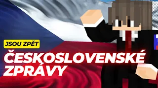 Minecraft Československé Zprávy: Virtuální Svět, Reálné Události