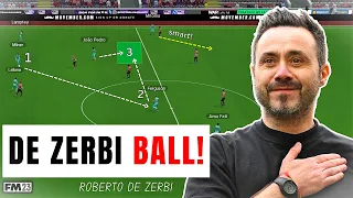 Roberto De Zerbi NEW 4-2-4 | EXCITING Build-Up Play | FM23 TACTICS | FOOTBALL MANAGER 2023