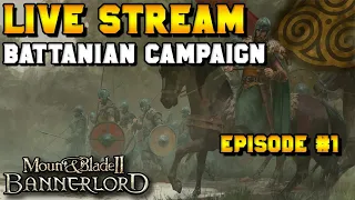 (v1.4.1) Battanian REALISTIC Campaign #1 - Mount & Blade 2: Bannerlord Stream