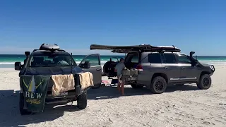 Isolated WA beach break: the reef was too big