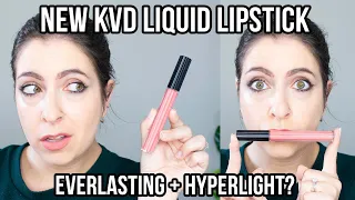 KVD EVERLASTING HYPERLIGHT LIQUID LIPSTICK | Review